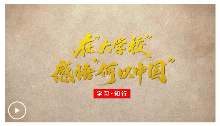 學(xué)習(xí)·知行丨在“大學(xué)校”感悟“何以中國(guó)”